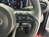 前方の車との車間を設定し、スピードを上げたり緩めたりを自動で行ってくれる追尾式の「レーダークルーズ」。上級装備の一つです!高級車にしかつかない嬉しい機能です。