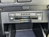 ETC車載器付きです。高速道路の料金所もスムーズに通過できます。