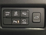 運転席回りのスイッチで安全装備のON/OFFも簡単に!