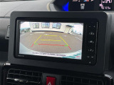 【 バックカメラ 】駐車が苦手な方でも映像で後方の安全確認もしっかり♪見えない死角の部分や距離感などモニター確認することが可能です!//