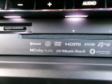 オーディオはDVD・CD再生、USB、Bluetoothに対応しています。に対応しています。