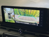 【アラウンドビューモニター】専用のカメラにより、上から見下ろしたような視点で360度クルマの周囲を確認することができます☆死角部分も確認しやすく、狭い場所での切り返しや駐車もスムーズに行えます。