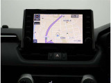 ディスプレイオーディオ9インチナビ装備!インパネ中央部のディスプレイに、オーディオ機能とスマホ連携機能を搭載!