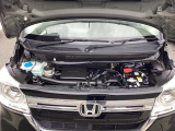 Hondaの技術が詰まったエンジンルーム♪エンジンルーム室内ともにルームクリーニング済みで清潔です!快適なドライブをお楽しみください。