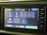 オーディオソース選択画面です。Bluetoothオーディオをご利用いただけます。