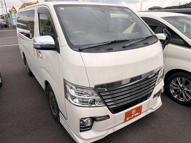 NV350キャラバン 2.5 ライダー プレミアムGX ロング ディーゼル 禁煙車 純正ナビ フ...