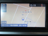 初めて行く所も純正ナビ付で心強いですね