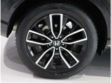 こだわりのHONDA純正アルミホイール。ブラック塗装、切削ホイールで決まってます!