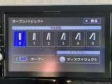 カーナビ画面角度調整6段階できます。