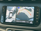 【アラウンドビューモニター】はまるで上から見ているような視点で周囲を確認できます!駐車が苦手な方でも安心して駐車できますね♪