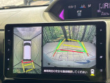 【パノラマモニター】専用のカメラにより、上から見下ろしたような視点で360度クルマの周囲を確認することができます☆死角部分も確認しやすく、狭い場所での切り返しや駐車もスムーズに行えます。