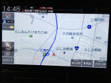 ナビゲーションももちろん装備。多彩な機能で快適ドライブをアシスト。オーディオ機能も充実していますね。