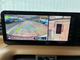 バック時に自車の真後ろの映像&上から見下ろした映像を映してくれますのでラクラク駐車が可能です(^_^)-☆