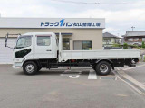 ファイター  5.1t 増トン Wキャブ 路上試験車