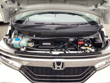 Hondaの技術が詰まったエンジンルーム♪エンジンルーム室内ともにルームクリーニング済みで清潔です!快適なドライブをお楽しみください。