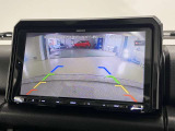 バックカメラで駐車時の死角も確認できます!