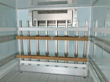 冷凍機の吹き出し口です。