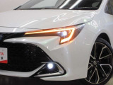 LEDヘッドライトです。デザイン性がよくとても明るいので、夜間の走行や悪天候でも安心です。しかも長寿命!