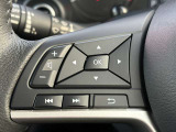 ステアリングスイッチで、ハンドルから手を離さずにボリューム調整やオーディオ操作などが可能です!