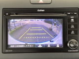 バックモニター付きで、車庫入れやバック時の後方確認をサポート。