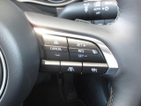 前走車両の速度に合せて、自車の速度を調整できる「MRCC(マツダレーダークルーズコントロール)」を装備しています。