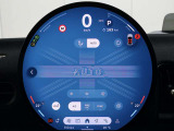 エアコンも画面から、温度、風向き、風量が変更できます。緊急性が高いデフロスター(曇り止め)ボタンは物理スイッチで残っております。