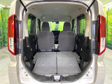 普段のお買い物や通勤、送迎等に十分な荷室スペースを確保しております。セカンドシートを倒すと、大きな荷物の積載も可能です♪
