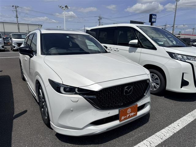 CX-8 2.2 XD エクスクルーシブ モード 4WD 後期型サンルーフ純正10.25ナビ革シート