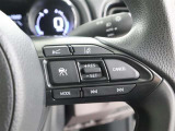 前車との適切な車間距離を保ちながら追従走行やスピードダウンをセンサーで行います。高速道路の長時間ドライブで疲労軽減に貢献します。
