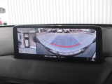 360&deg;ビューモニターを搭載しています。コーナーセンサーと合せてお使いいただくことで、安全、安心にお車の取り回しを行っていただけます。