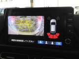 リアカメラがついているので、駐車や後進の際にとても便利です♪