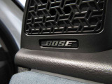 臨場感が魅力のBOSEサウンドも装備!