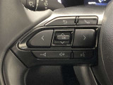 マルチインフォメーションディスプレイ内の表示切替や運転支援機能、オーディオの操作をステアリングから手を放さず行うことができ、運転に集中できます。