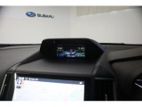 マルチファンクションディスプレイです。先進安全技術などの作動状況や燃費情報など、車両のさまざまな情報を表示できます。