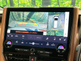 【パノラミックビューモニター】専用のカメラにより、上から見下ろしたような視点で360度クルマの周囲を確認することができます☆死角部分も確認しやすく、狭い場所での切り返しや駐車もスムーズに行えます。