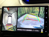 【パノラマモニター】専用のカメラにより、上から見下ろしたような視点で360度クルマの周囲を確認することができます☆死角部分も確認しやすく、狭い場所での切り返しや駐車もスムーズに行えます。