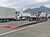 フラトップ仕様の為、低床車両の積み込みに重宝します。