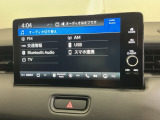 AVメニューはご覧の通り、様々なコンテンツに対応、ドライブを楽しく演出できます。詳しくはスタッフへお尋ねください