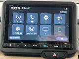 純正ナビ付いてます!フルセグTV、ミュージックプレイヤーとの接続もできますよ♪
