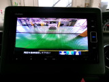 バックカメラの画像です。車庫入れの安心感がアップしますね。