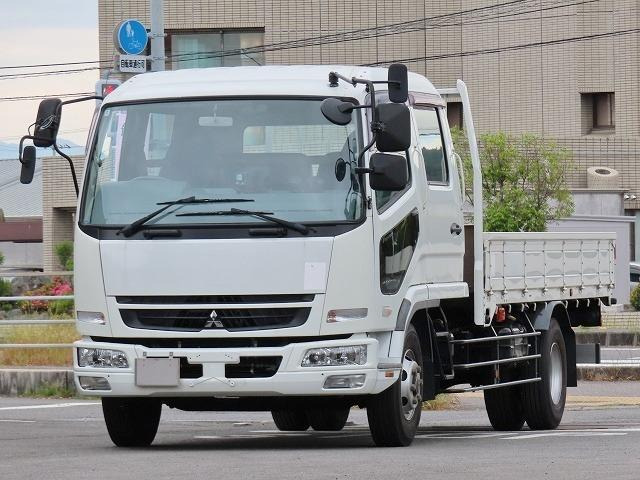 ファイター  5.1t 増トン Wキャブ 路上試験車