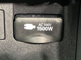 【1500Wアクセサリーコンセント】消費電力1500Wまでの家電が使えます。キャンプやスポーツ・アウトドアでのアクティビティはもちろん、災害・停電の際に大活躍♪
