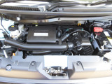 自慢のエンジンはパワードbyHONDAです。精度とバランスにこだわって、低回転からスムースなパワーを発揮します。