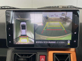 駐車が苦手な方も全方位モニターがあれば安心です♪車を上から見下ろしたような映像で、駐車がしやすくなります。
