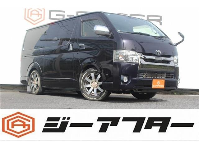 ハイエースバン2.0 スーパーGL ダークプライム ロング禁煙車 ナビ フルセグTV Bカメラ ト