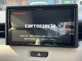 社外大型ナビ付いてます!フルセグTV、ミュージックプレイヤーとの接続もできますよ♪