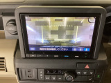 バックカメラの画像です。ガイドラインがスムースな車庫入れをサポートいたします。車庫入れの安心感がアップしますね。