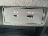 USB充電ポートも装備