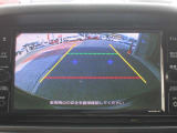 バックモニター搭載で車庫入れ安心!バック中の死角部分がモニターに映し出されるので安全性アップ!!