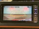 【バックカメラ】バックカメラで後方確認が簡単です。